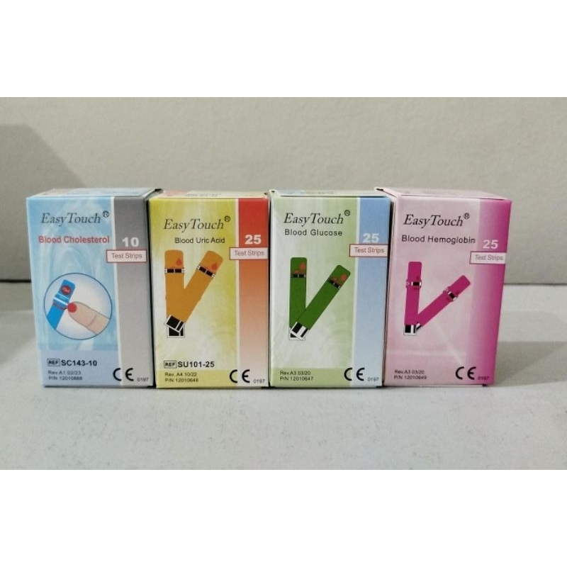 Easy Touch Blood Glucose uric acid Cholesterol Cholestrol easytouch gula darah asam urat blood koles