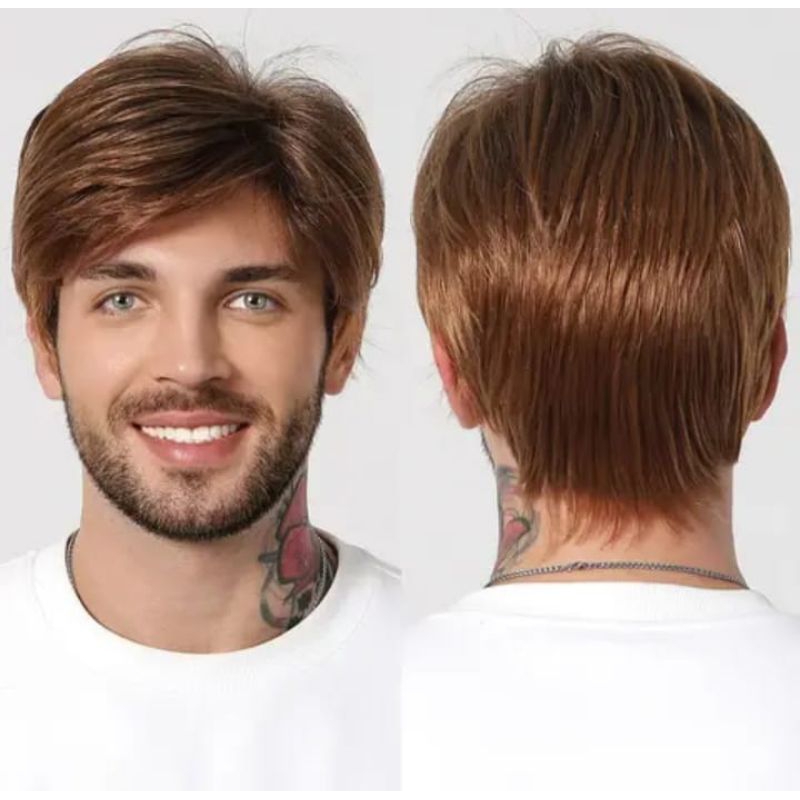 WIG PRIA SHORT HAIR WIG PRIA PENDEK WIG PRIA KOREAN STYLE WIG PRIA TRENDY TERBARU WIG PRIA MURAH PRE