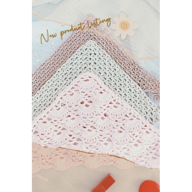 Bandana Rajut Segitiga