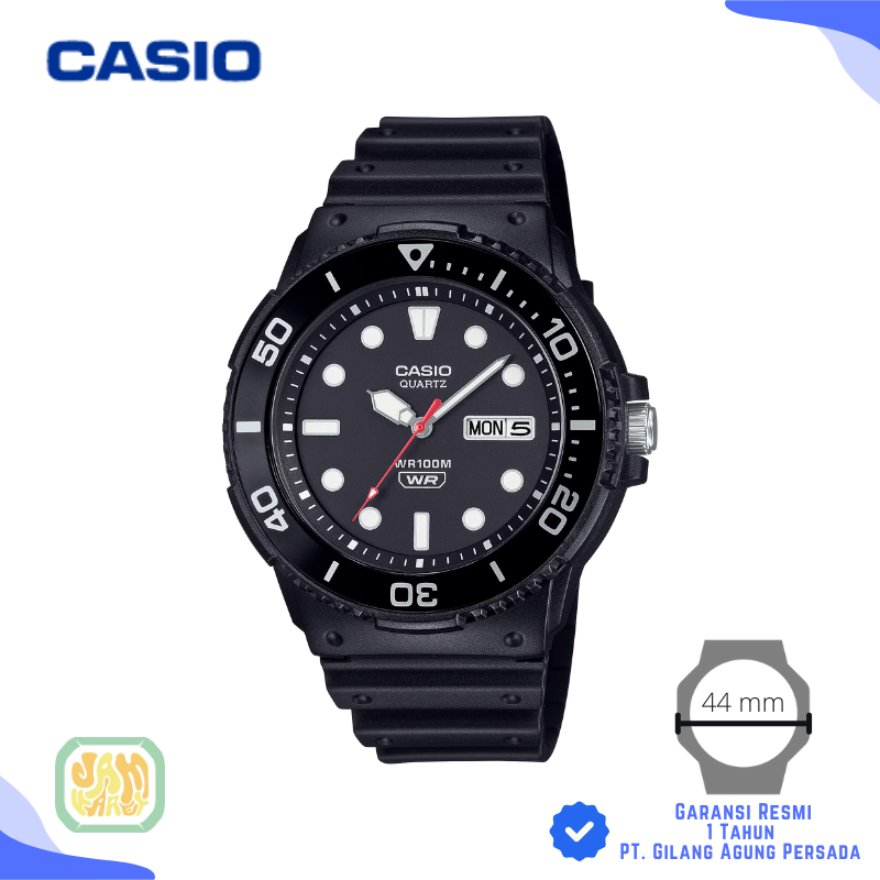 JAM TANGAN PRIA CASIO MRW-230H-1E1 ORIGINAL - MRW 230H 1E1VDF HITAM