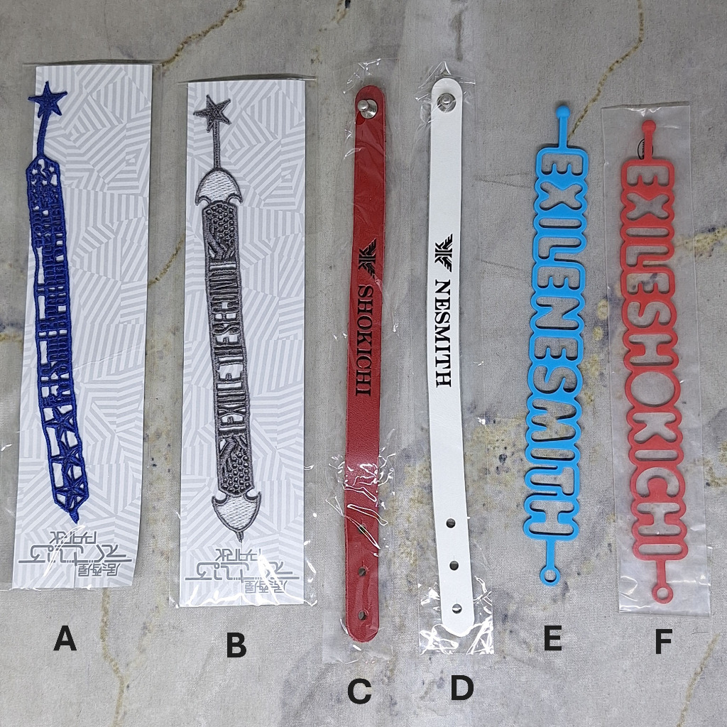 Exile The Second Nesmith Shokichi J Soul Brothers Bracelet Gelang part 2