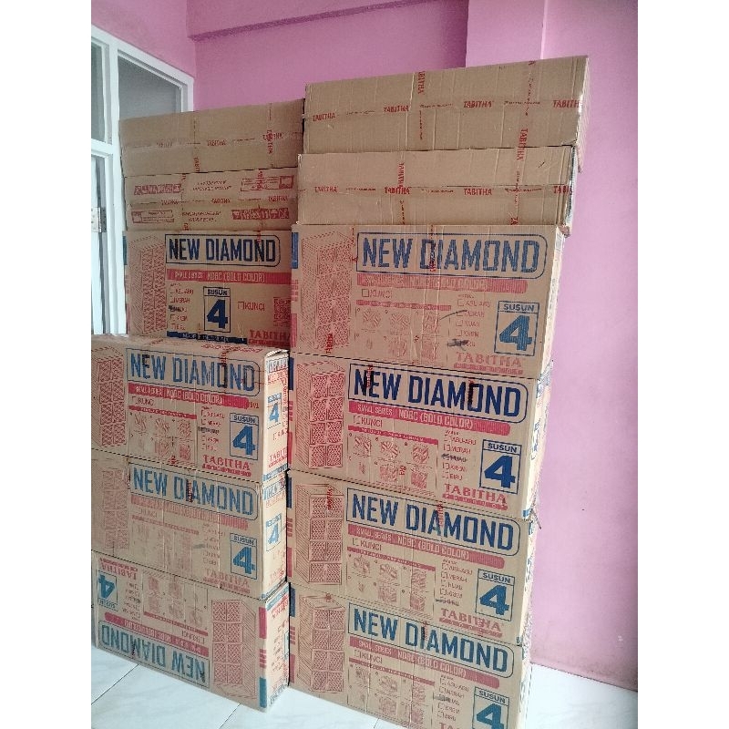 Promo  Lemari 4 Susun Kokoh Terpercaya Tabitha