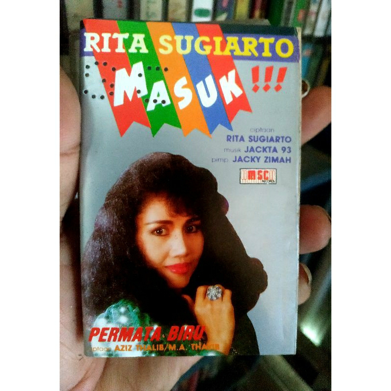 Audio kaset pita original Rita Sugiarto album Masuk