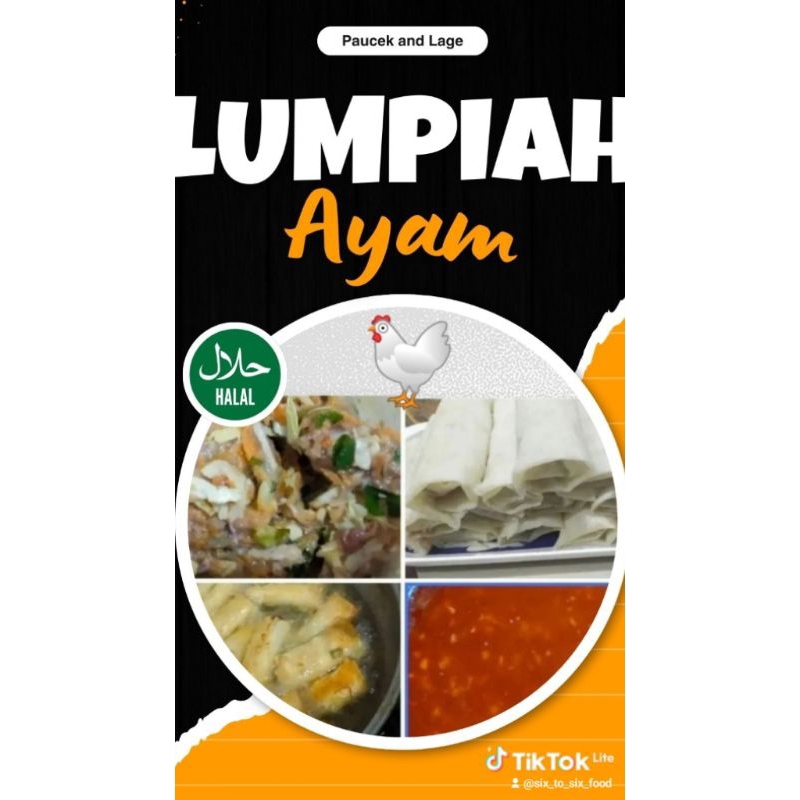 

lumpiah ayam isi 5pc