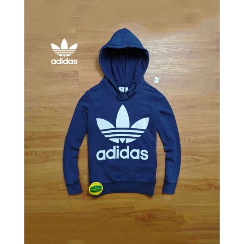 adidas casual navy hoodie