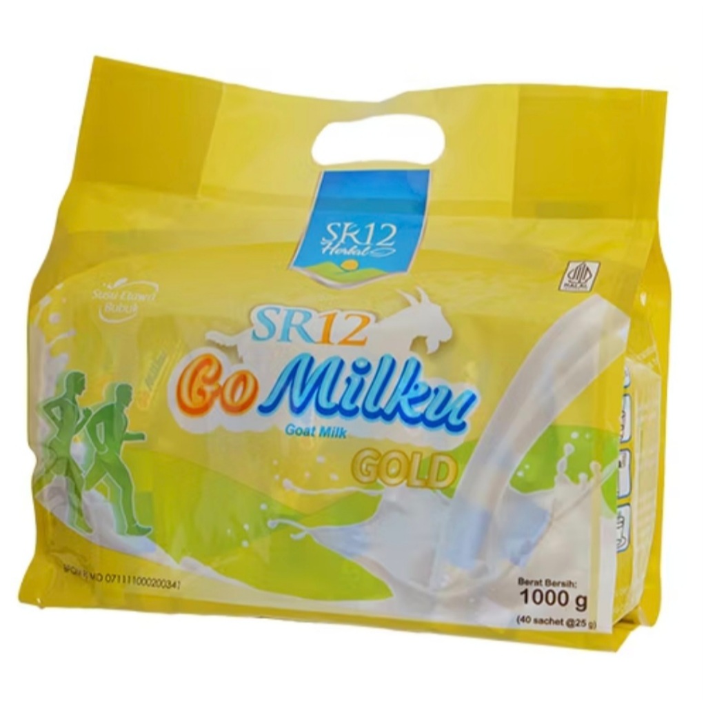 

Sehat SR12@TeamLimpung - GOMILKU GOLD Bag 40x 25gr (1000gr) - HANYA Rp. 220.000