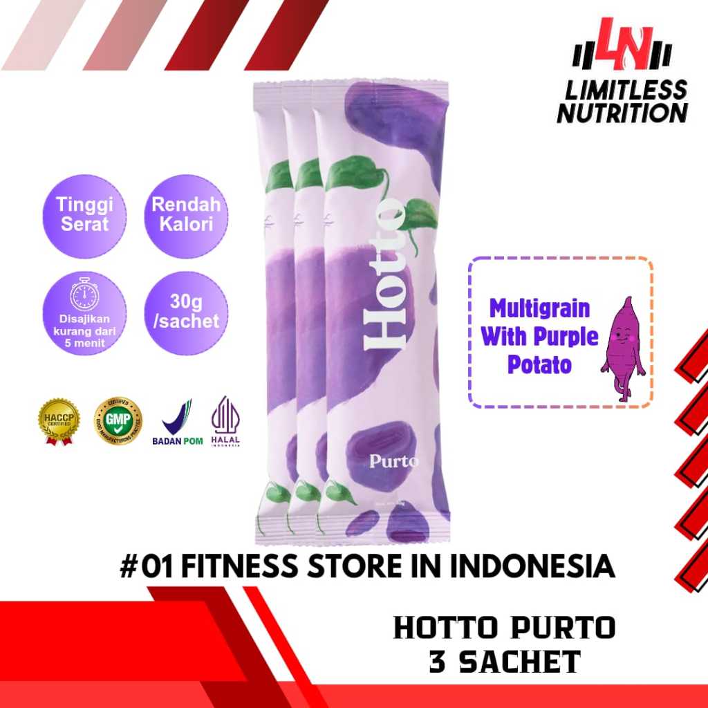 

Hotto Purto Multigrain 3 Sachet