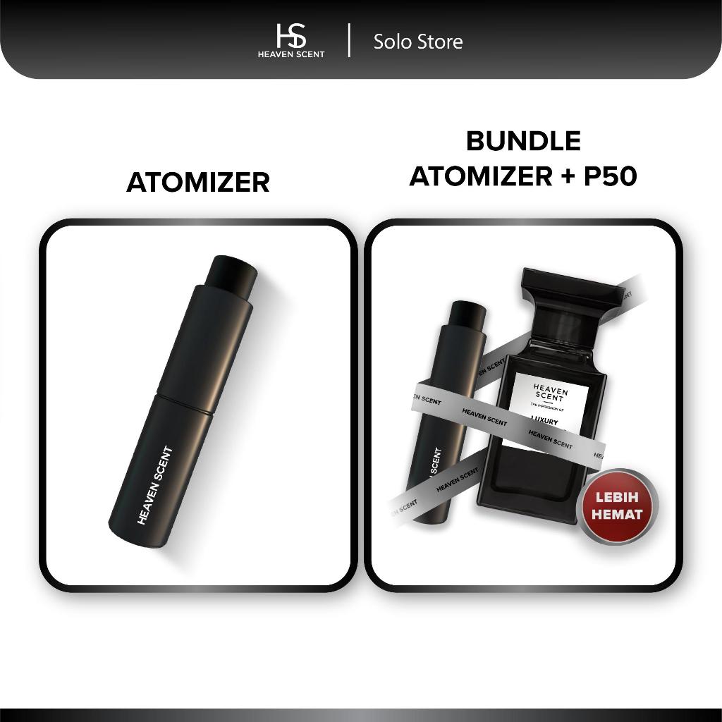 Heaven Scent Solo - Atomizer Parfum Travel Size dan Bundle Parfum 50ml + Atomizer - All Varian
