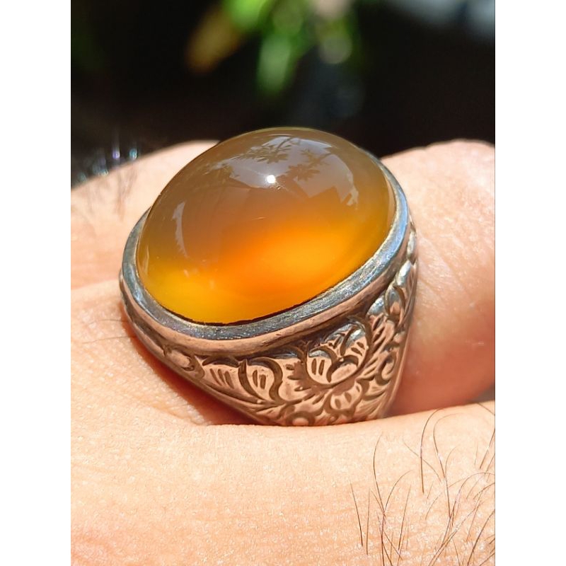 Idocrase Solar Aceh Ring Perak Harga Nett