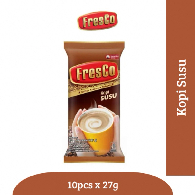 

Fresco Kopi Susu 10pcs x 27g