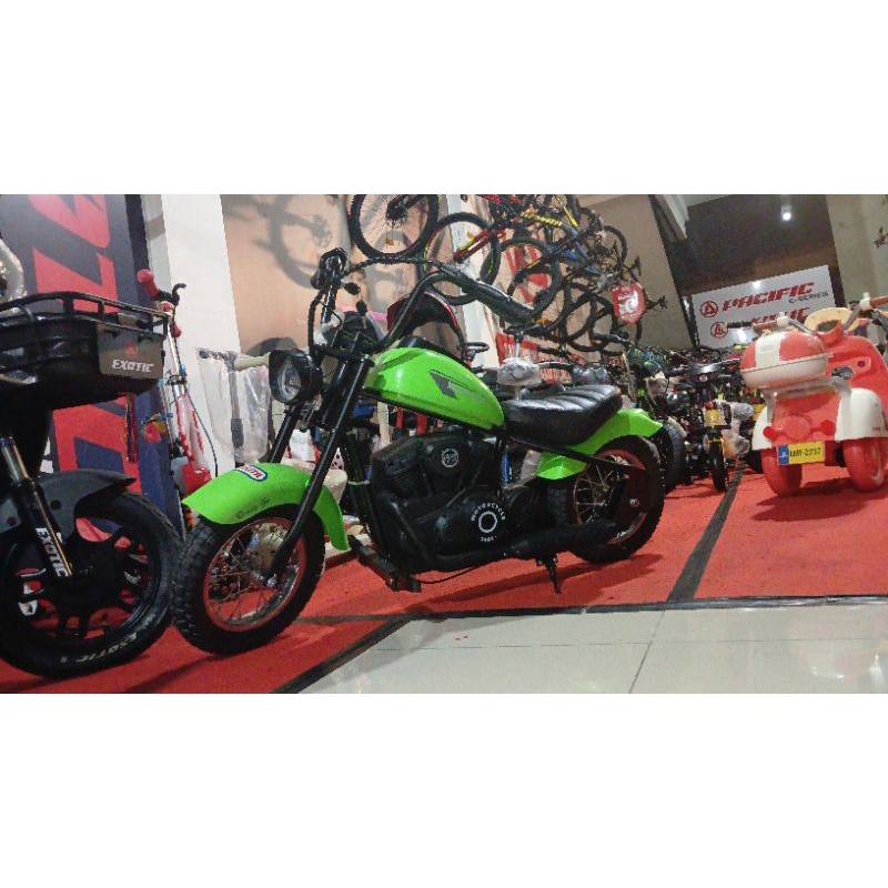 SEPEDA LISTRIK HARLEY ANAK ANAK PONTIANAK