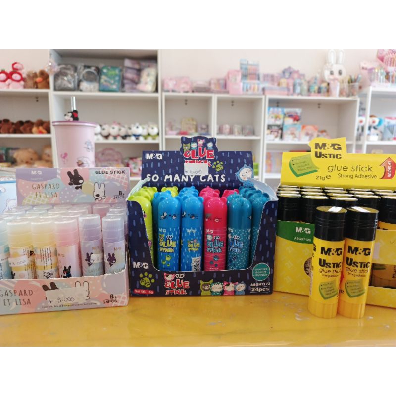 

ilykids glue stick lem stick lucu m&g gaspard lisa so many cats strong ustic