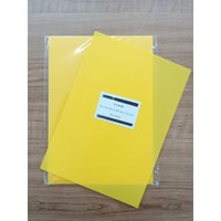 

PP Cover Mika Ukuran 210 x 297 x 0,3mm/A4 10 Pcs-Kuning