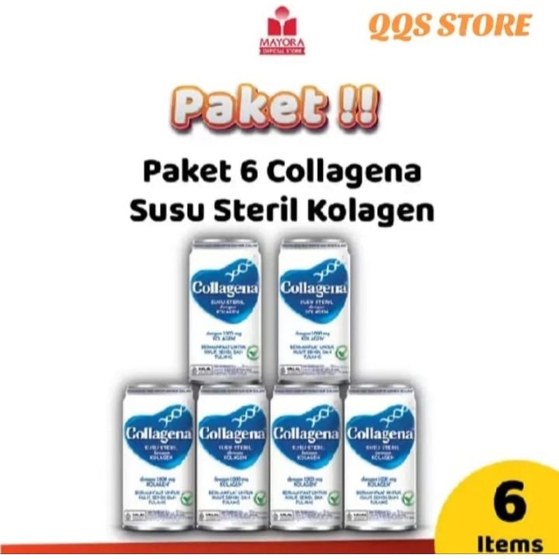 

Paket 6 Collagena Susu Steril Susu Kolagen Susu Kaleng Steril kolagen
