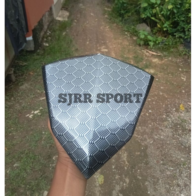 VISOR VARIO LED OLD CARBON WTP HEXAGONAL GLOSY