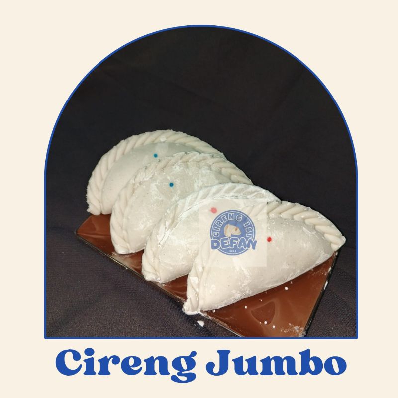 

Cireng Isi Jumbo / Cireng isi jumbo ayam suwir pedas / Cireng Isi jumbo keju Lumer (isi 3pcs)