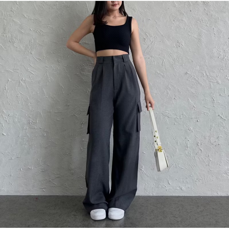 yeona zia cargo pants preloved / yeonaid zia cargo pants / yeona cargo pants / yeona pants / cargo p