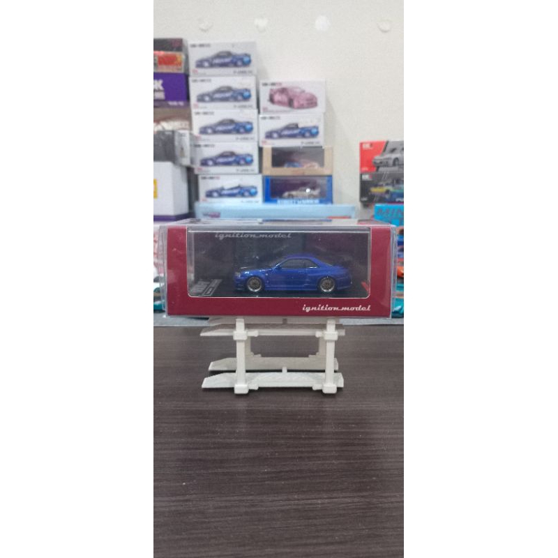 IGNITION MODEL RESIN CAR ER-34 KAP CARBON