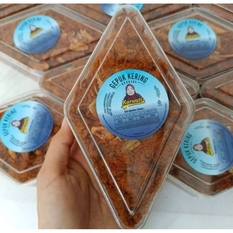 

pink Gepuk kering Karwati