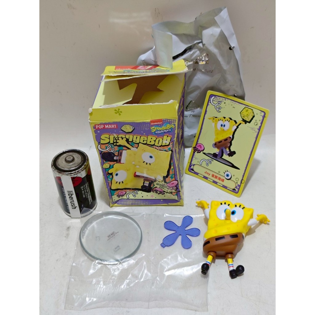 Pop mart spongebob squarepants daily quirks joy blind box figure popmart