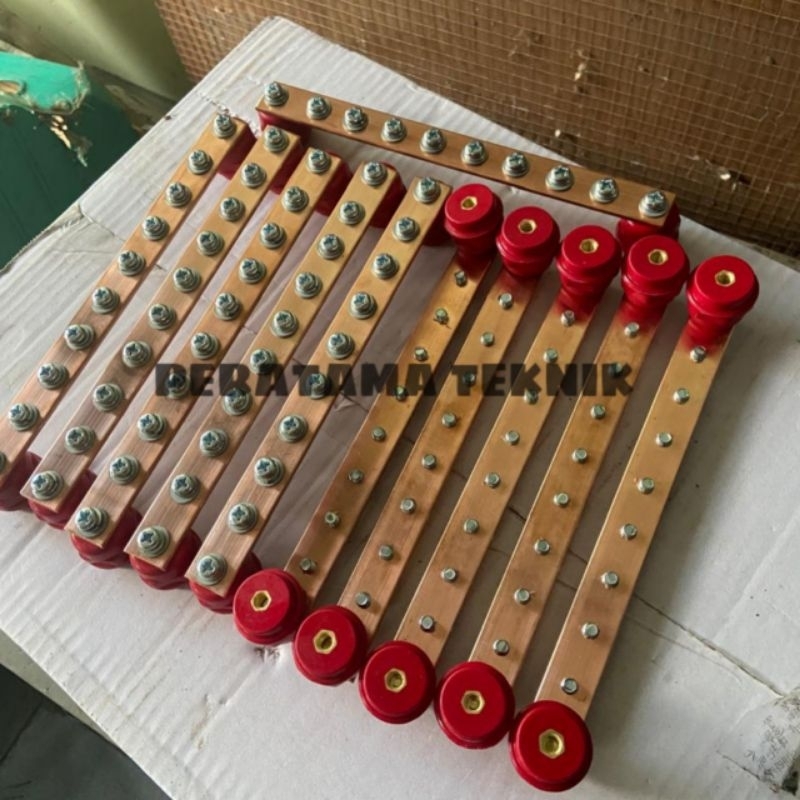 busbar tembaga 5mm - busbar custom