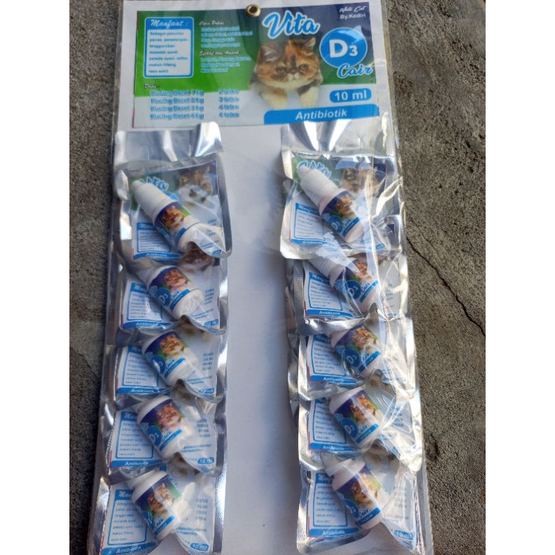vitamin D3 untuk kucing & anjing