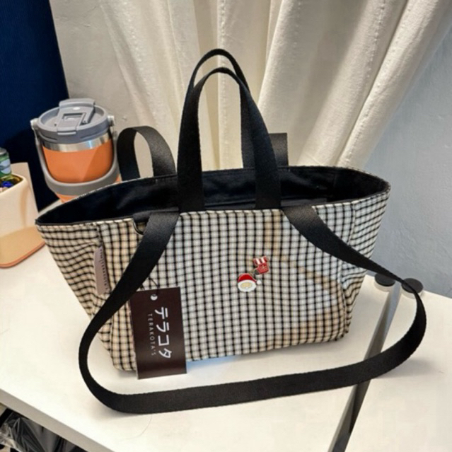 TERAKOTAS MICRO/MINI BAG SLING BAG / TAS MINI  SELEMPANG TAS KANVAS ESTETIK ALA KOREA
