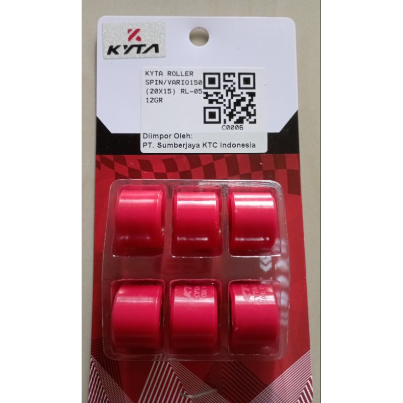 Roller 12 gram Vario150 Spin Vario125 KTC Kytaco