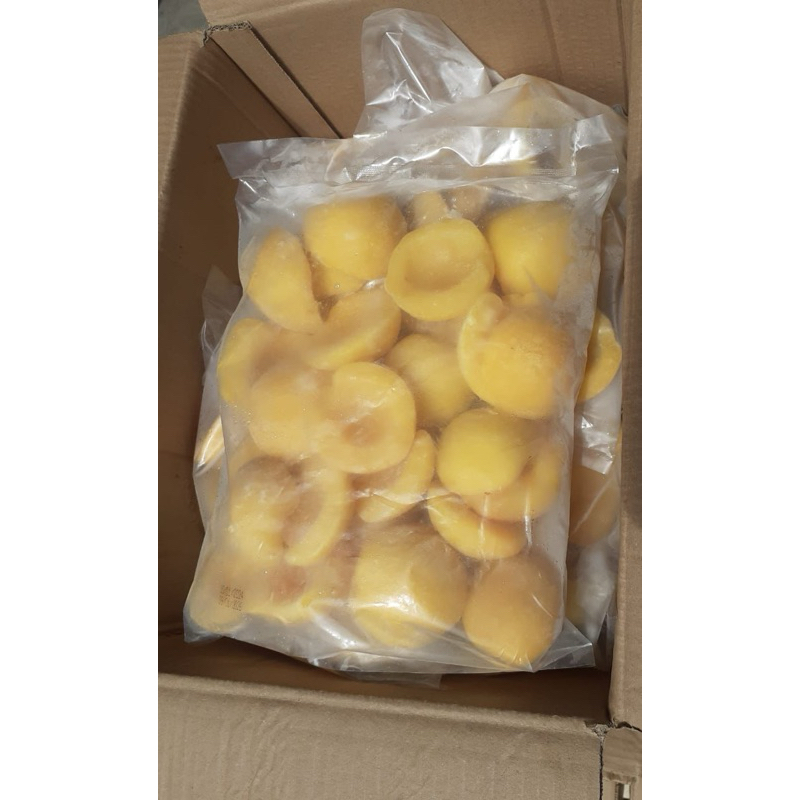 

Peach frozen
