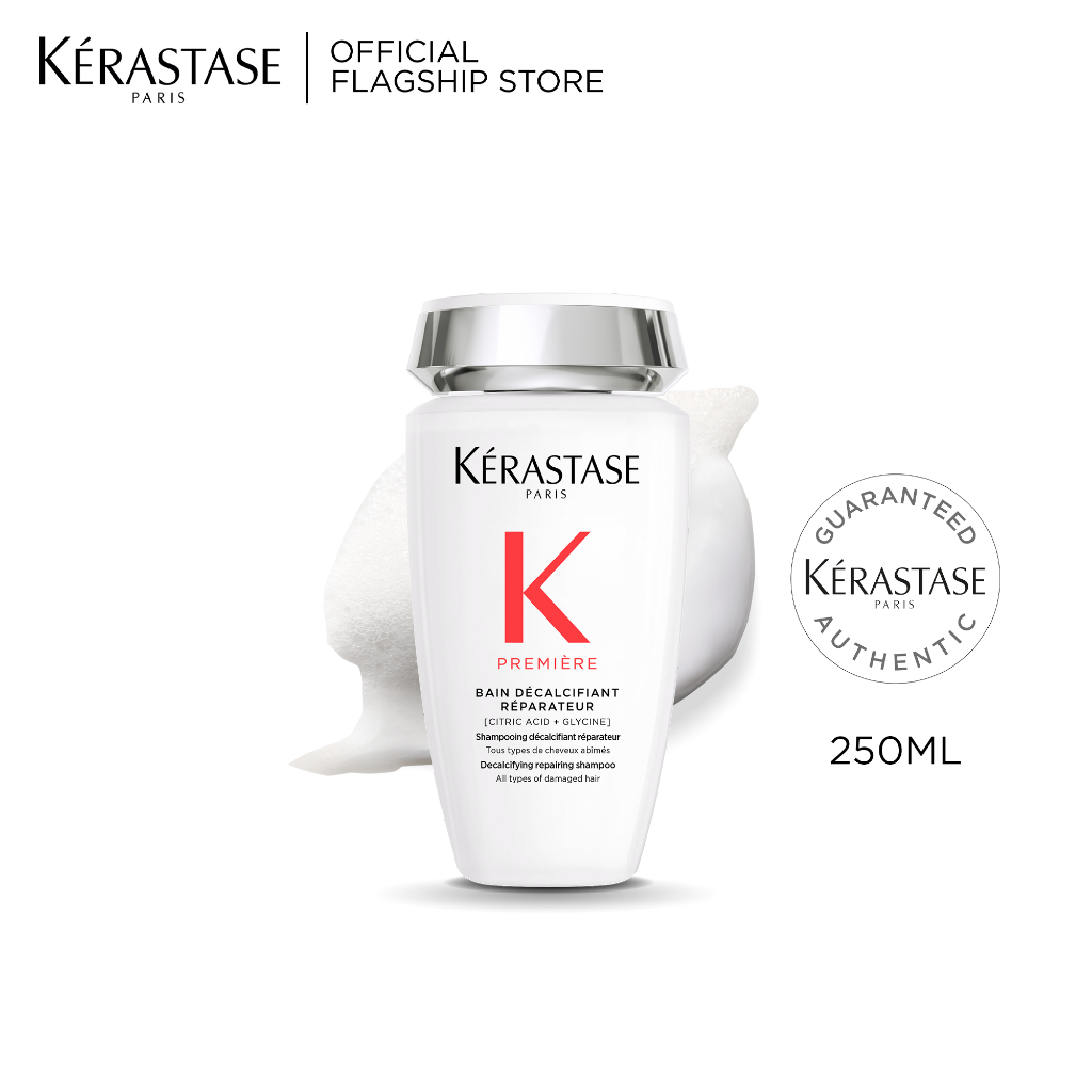 Kerastase Bain Premiere 250ml Anti-Hair Damage Shampoo - Shampoo untuk Rambut Rusak & Memperbaiki Ik