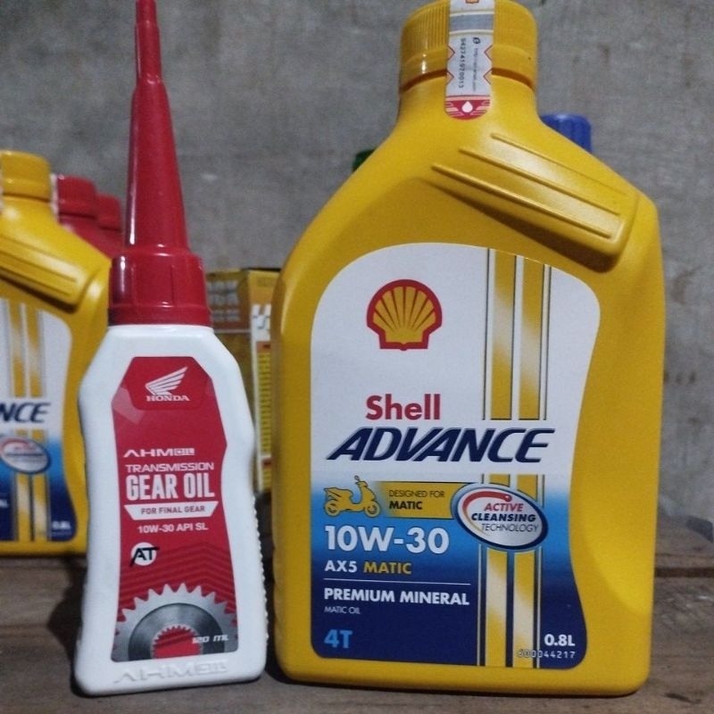 paket oli Mesin matic beat vario mio scoopy oli shell matic oli gardan matic