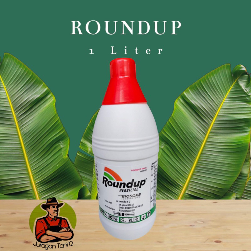 ROUNDUP pembasmi rumput 1 liter
