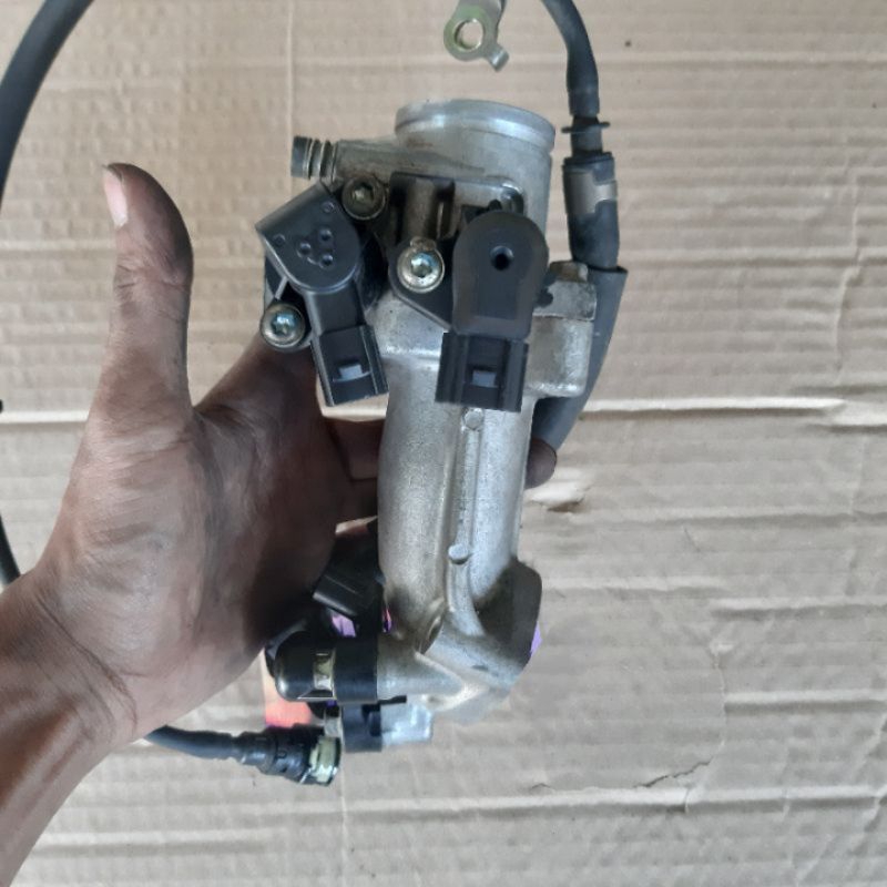 Tb trotol body/throttle body Honda vario 125-150 led old original copotan