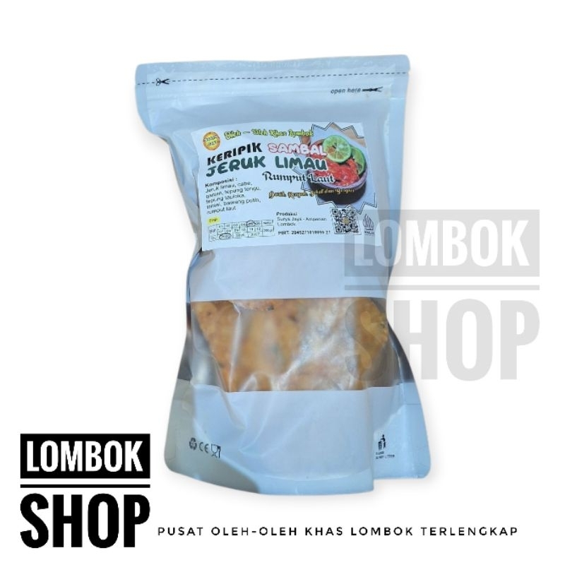 

Keripik Rumput Laut Sambal Jeruk Limau Khas Lombok Kualitas Terbaik