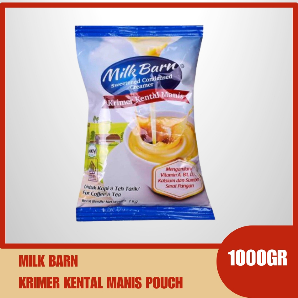 

Milk barn krimer kental manis 1kg pouch