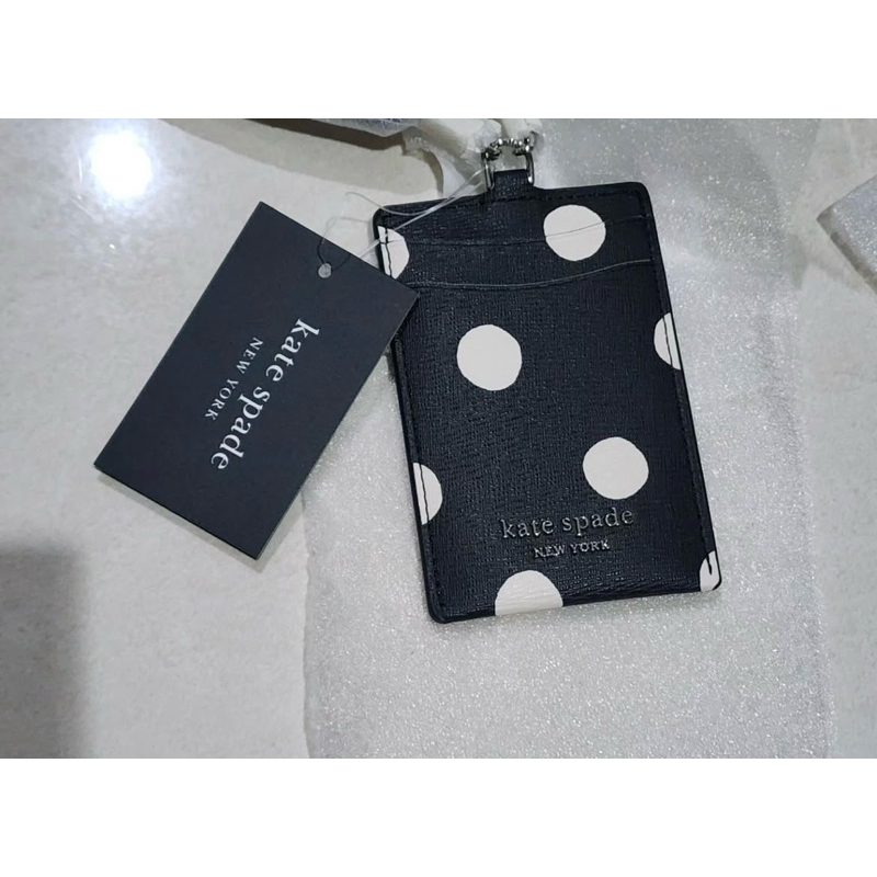 

new lanyard ks dot black white original