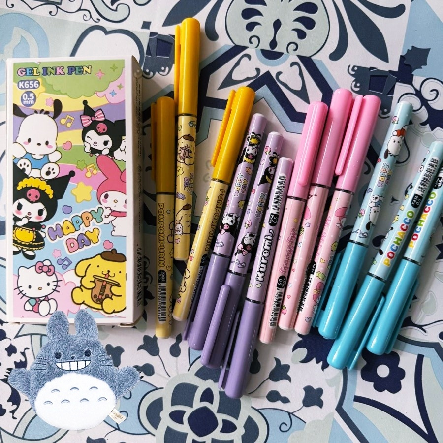 

[BOX/12PCS] GEL PEN LUCU K-656 SANRIO
