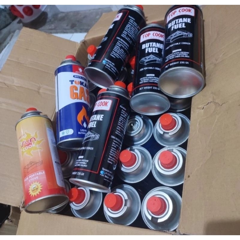 Kaleng Gas Portable - Kosong
