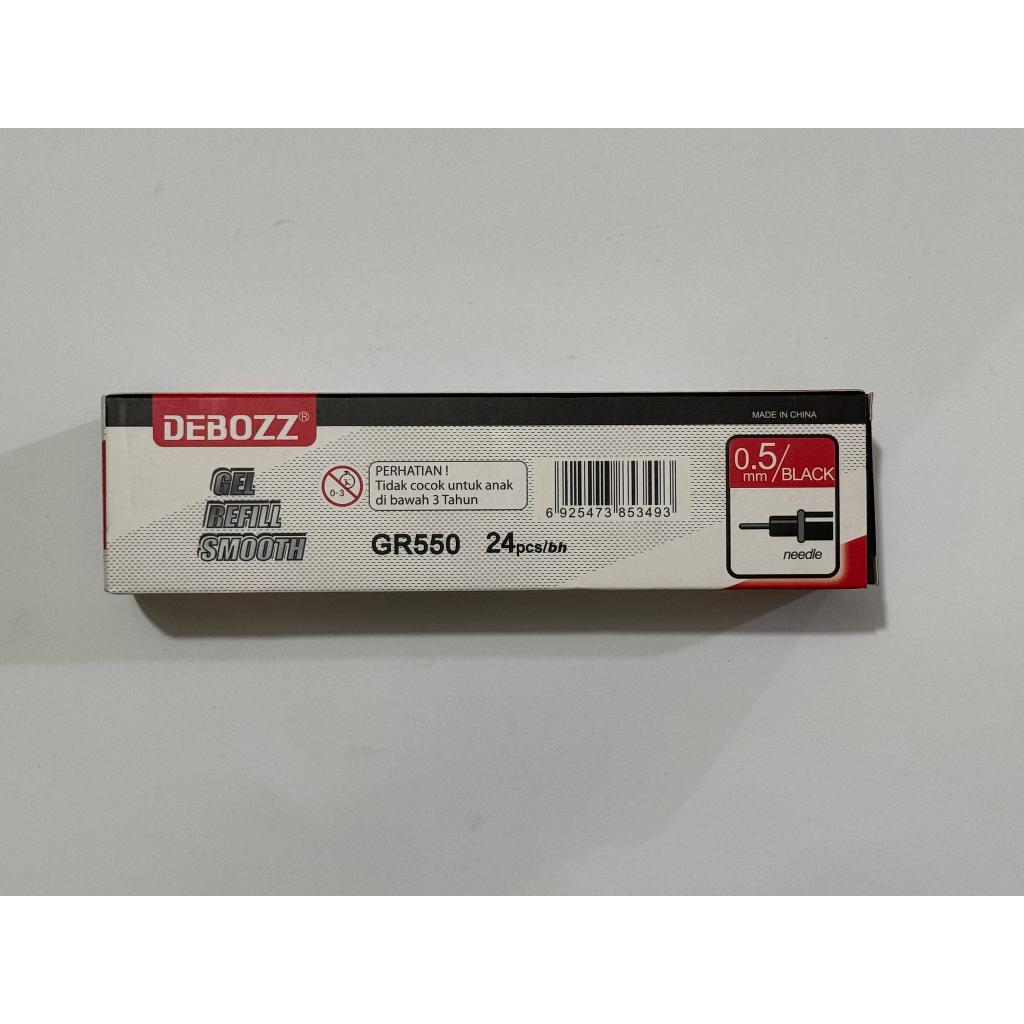 

(1 Kotak) Refill Tinta Pulpen 0.5mm Debozz GR550 / Isi Ulang Tinta / Refill Gel Ink Pen Debozz GR550