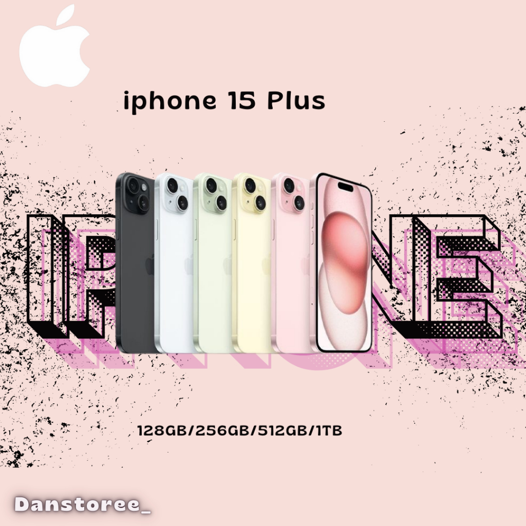iphone 15 PLUS SECOND X INTER ORIGINAL 128GB/256GB/512GB/ MULUS FULLSET 100% REAL ORIGINAL!!