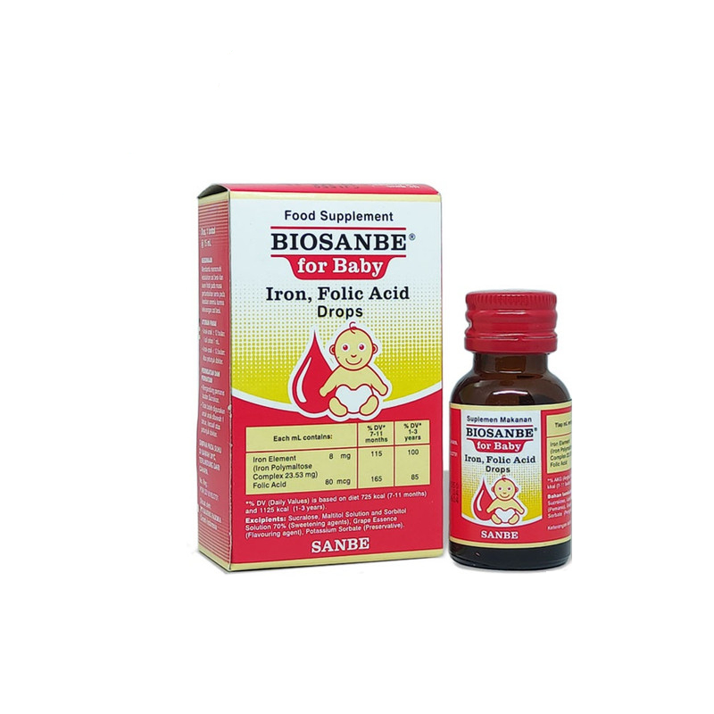 Biosanbe For Baby 15 ml - Suplemen Makanan Bayi [Majapahit]