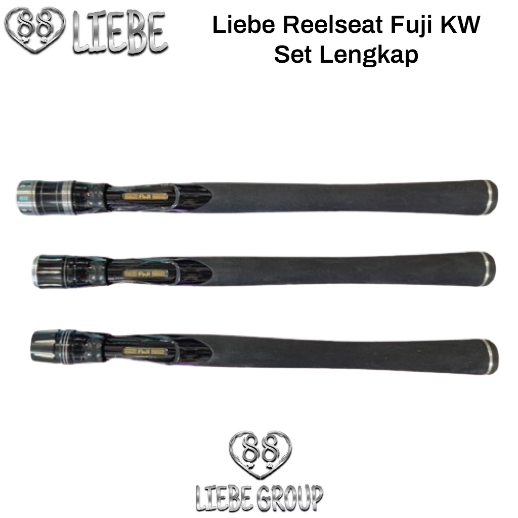 liebe reelseat joran fuji kw set busa mahkota lengkap
