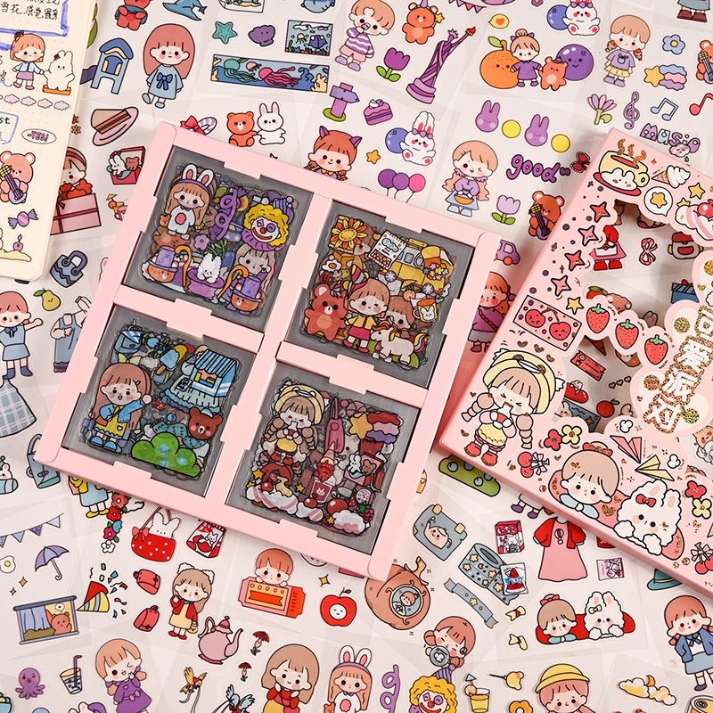 

STICKER BOX MIX KARAKTER NONO ISI 100PCS