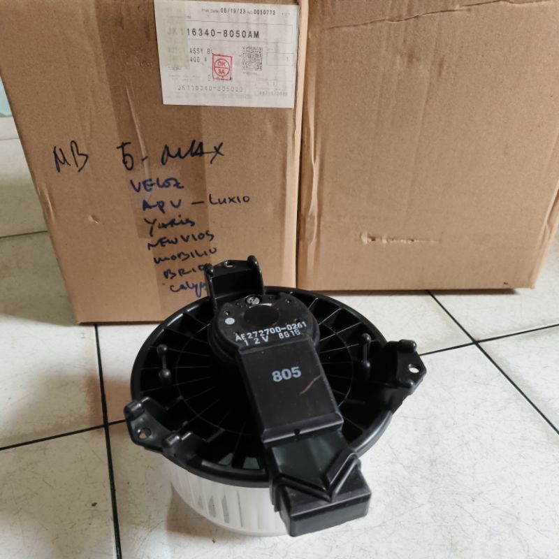 Motor Blower Avanza Xenia Rush Terios Veloz GranMax APV Luxio Yaris New Vios Mobilio Brio Calya 2015