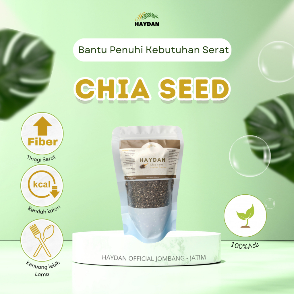 

CHIA SEEDS ORGANIC BLACK CHIA SEEDS 100gram