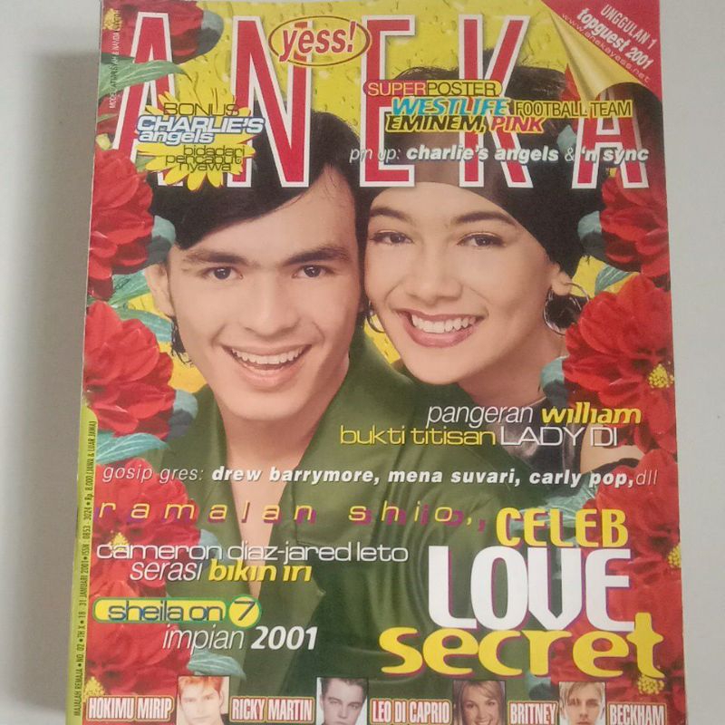Majalah Aneka Tahun 2001 Cover Ananda Fatturachman Lontoh