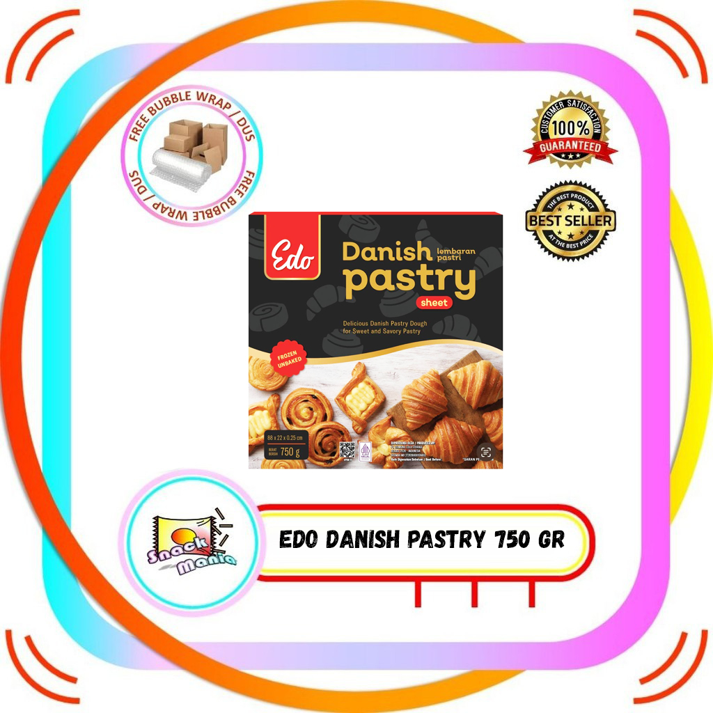

EDO Danish Pastry Sheet ~ Kulit Pastry 750 gr
