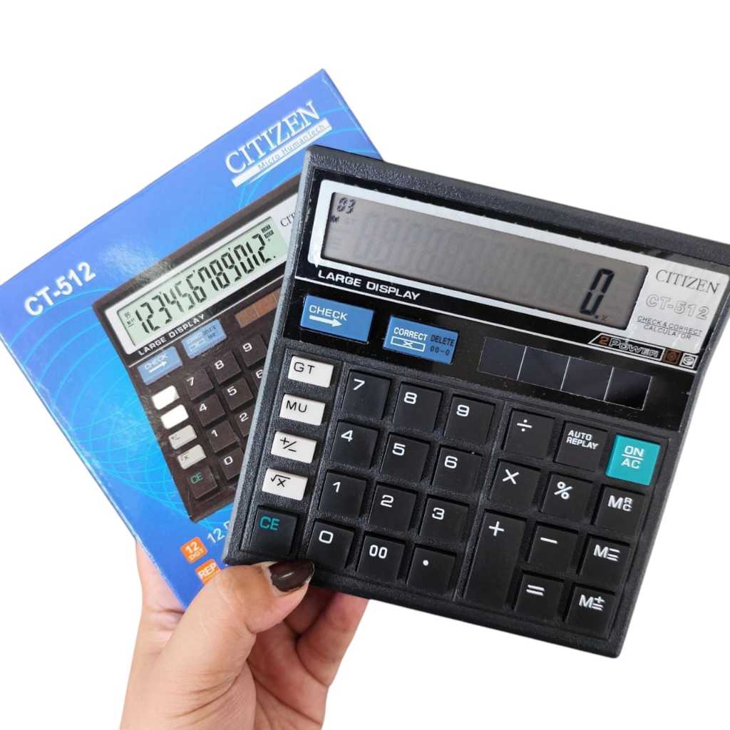 

KALKULATOR CITIZEN CT 512 (12 DIGIT)
