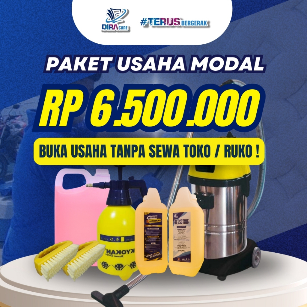 Paket Usaha Cuci Sofa - Cuci Springbed - Cuci Karpet - Cuci Jok & Interior Mobil