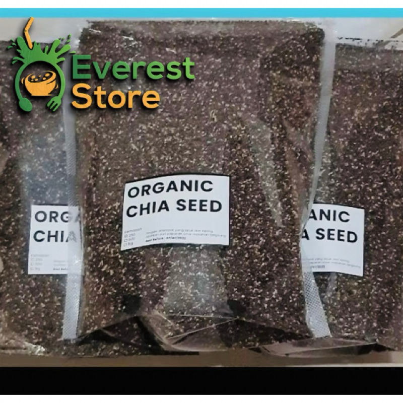 

Organik black Chia Seeds 1kg premium